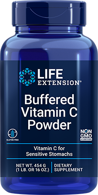 Buffered Vitamin C Powder, 454 Gramas - lifeproductsbr