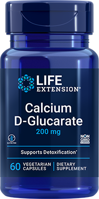 Life Extension, Calcium D-Glucarate, 200 mg, 60 Cápsulas Vegetarianas ...