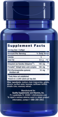 Super Ubiquinol CoQ10 with PQQ, 100 mg, 30 Softgels - Life Products Br