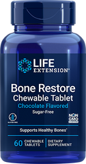 Bone Restore Chewable comprimidos (Sugar-Free Chocolate), 60 chewable comprimidos - lifeproductsbr