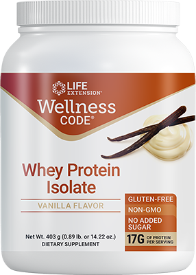 Wellness Code® Whey Protein Isolate (Vanilla), 403 Gramas - Life Products Br