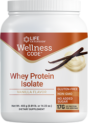 Wellness Code® Whey Protein Isolate (Vanilla), 403 Gramas - Life Products Br