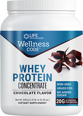 Wellness Code® Whey Protein Concentrate (Chocolate), 640 Gramas - Life Products Br