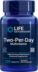 Two-Per-Day Tablets, 120 Comprimidos - Life Products Br