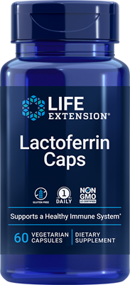 Lactoferrin Caps, 60 Cápsulas Vegetarianas