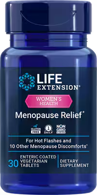 Menopause Relief, 30 enteric-coated Comprimidos Vegetarianos