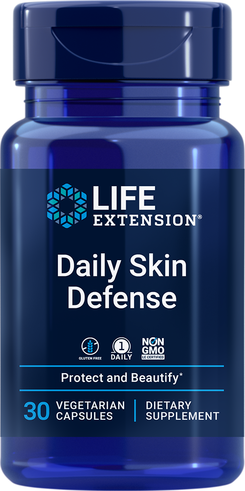 Daily Skin Defense, 30 cápsulas vegetais