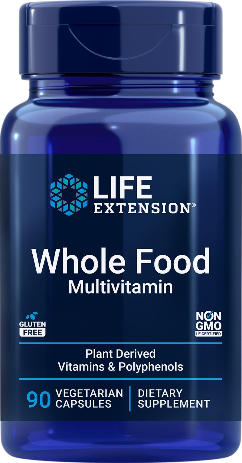 Whole Food Multivitamínico, 90 cápsulas vegetarianas