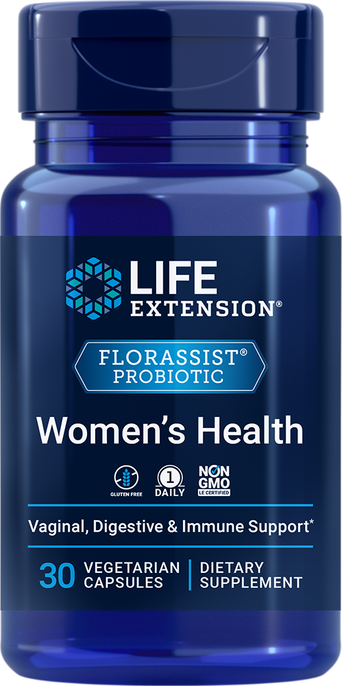 FLORASSIST® Probiotic Women's Health, 30 Cápsulas Vegetarianas