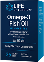 Omega-3 Fish Oil Gummy Bites, 36 Gomas