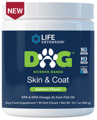 DOG Skin & Coat, 90 soft chews