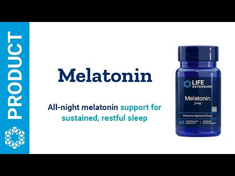 Melatonina, 3 mg, 60 Cápsulas Vegetarianas