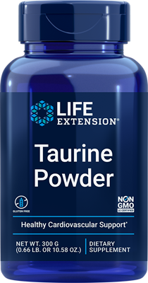 Taurine Powder, 300 Gramas - Life Products Br
