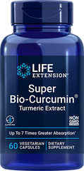 Super Bio-Curcumin® Turmeric Extract, 400 mg, 60 cápsulas vegetarianas - lifeproductsbr