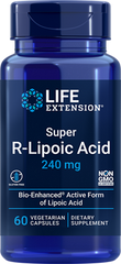 Super R-Lipoic Acid, 240 mg, 60 cápsulas vegetarianas - Life Products Br