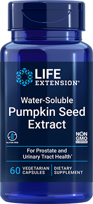 Water-Soluble Pumpkin Seed Extract, 60 cápsulas vegetarianas - Life Products Br