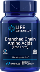 Branched Chain Amino Acids, 90 cápsulas - lifeproductsbr