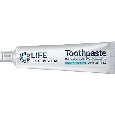 Life Extension Toothpaste (Mint), 4 oz - lifeproductsbr