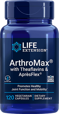 ArthroMax® with Theaflavins & AprèsFlex®, 120 Cápsulas Vegetarianas - lifeproductsbr