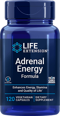 Adrenal Energy Formula, 120 Cápsulas Vegetarianas - lifeproductsbr