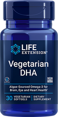 Vegetarian DHA, 30 vegetarian Softgels - Life Products Br