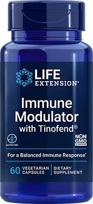 Immune Modulator with Tinofend®, 60 Cápsulas Vegetarianas - lifeproductsbr