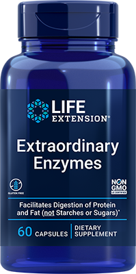 Extraordinary Enzymes, 60 Cápsulas - lifeproductsbr