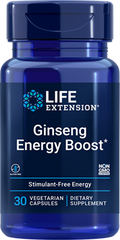 Ginseng Energy Boost 30 Cápsulas Vegetarianas - lifeproductsbr