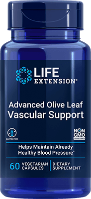 Advanced Olive Leaf Vascular Support, 60 Cápsulas Vegetarianas - lifeproductsbr