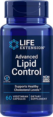 Advanced Lipid Control, 60 Cápsulas Vegetarianas - lifeproductsbr
