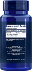 Super Vitamin E, 268 mg (400 IU), 90 Softgels - Life Products Br