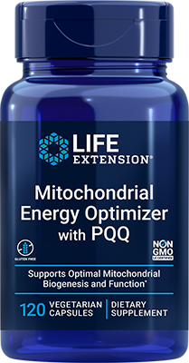 Mitochondrial Energy Optimizer with PQQ, 120 Cápsulas Vegetarianas - lifeproductsbr