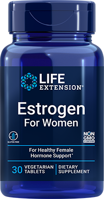 Estrogen For Women, 30 Comprimidos Vegetarianos - lifeproductsbr