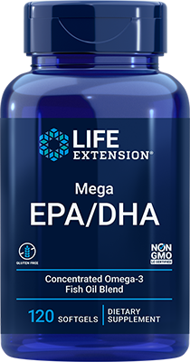 Mega EPA/DHA, 120 Softgels - lifeproductsbr