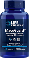 MacuGuard® Ocular Support with Saffron & Astaxanthin, 60 Softgels - lifeproductsbr