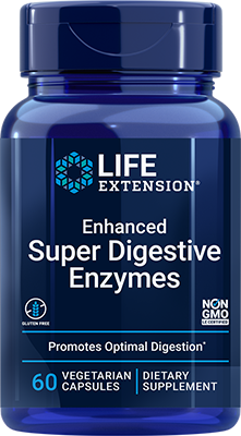 Enhanced Super Digestive Enzymes, 60 Cápsulas Vegetarianas - lifeproductsbr