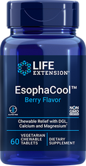 EsophaCool™, 60 vegetarian chewable comprimidos - lifeproductsbr