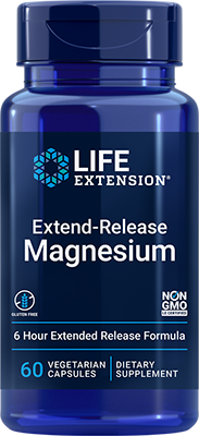 Extend-Release Magnesium, 60 Cápsulas Vegetarianas - lifeproductsbr