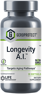 GEROPROTECT® Longevity A.I.™, 30 Softgels - lifeproductsbr