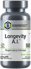 GEROPROTECT® Longevity A.I.™, 30 Softgels - lifeproductsbr