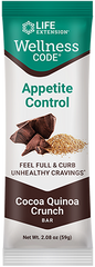 Wellness Code® Appetite Control Bar (Cocoa Quinoa Crunch), 12 each - Life Products Br