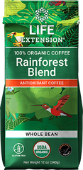 Rainforest Blend Whole Bean Coffee, 12 oz - Life Products Br