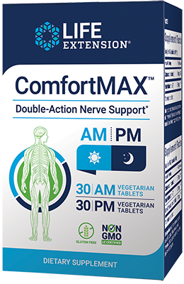 ComfortMAX™, 60 AM/PM Comprimidos Vegetarianos - lifeproductsbr