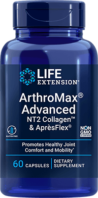 ArthroMax® Advanced with NT2 Collagen™ & AprèsFlex®, 60 Cápsulas - lifeproductsbr