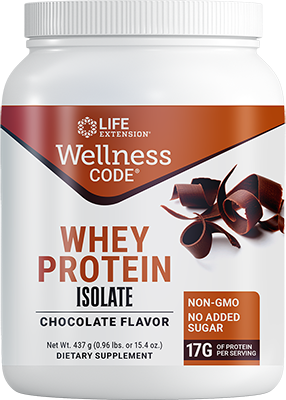Wellness Code® Whey Protein Isolate (Chocolate), 437 Gramas - Life Products Br