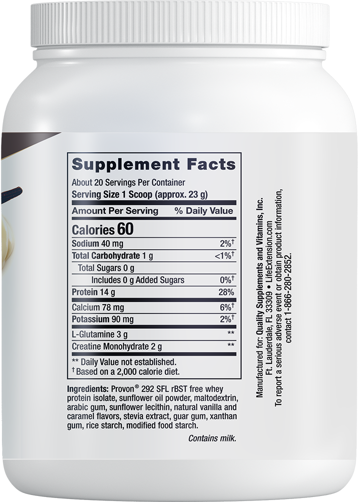 Wellness Code® Advanced Whey Protein Isolate (Vanilla), 454 Gramas - Life Products Br