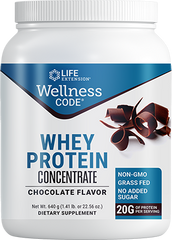 Wellness Code® Whey Protein Concentrate (Chocolate), 640 Gramas - Life Products Br