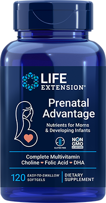 Prenatal Advantage, 120 easy-to-swallow Softgels - Life Products Br