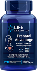 Prenatal Advantage, 120 easy-to-swallow Softgels - Life Products Br