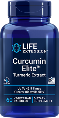 Curcumin Elite™ Turmeric Extract, 60 Cápsulas Vegetarianas - lifeproductsbr